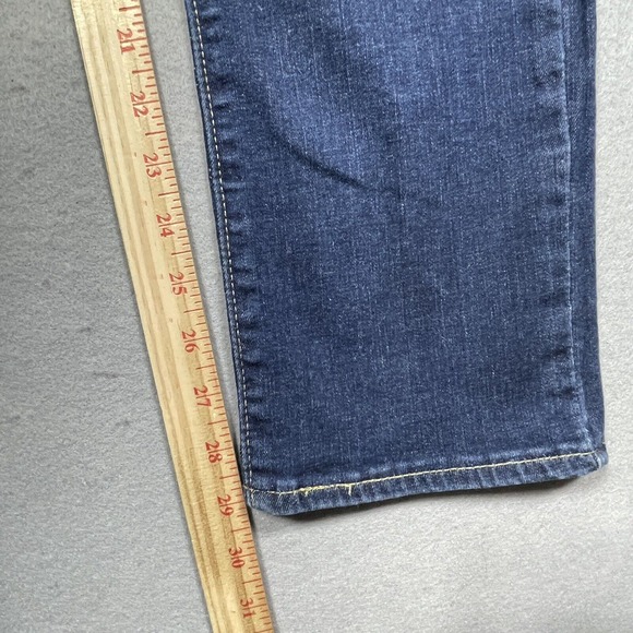 Kut from the Kloth Jeans Womens 8 Mid Rise Straight Leg Blue 30 Inseam - Picture 5 of 11